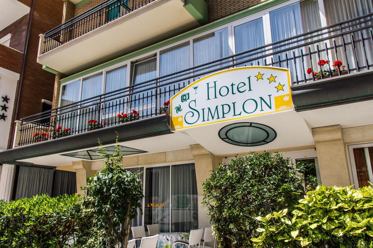 Hotel Simplon Bellaria-Igea Marina Eksteriør bilde