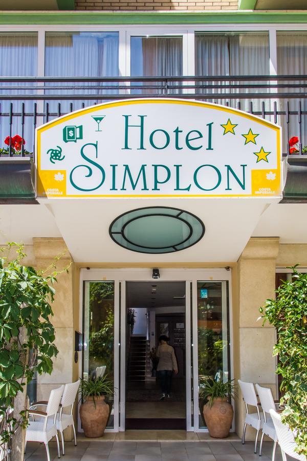 Hotel Simplon Bellaria-Igea Marina Eksteriør bilde